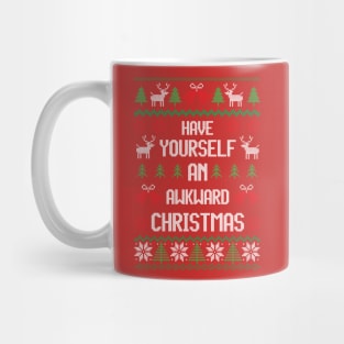 Have Yourself An Awkward Christmas - Festive Introvert Shirt Mug